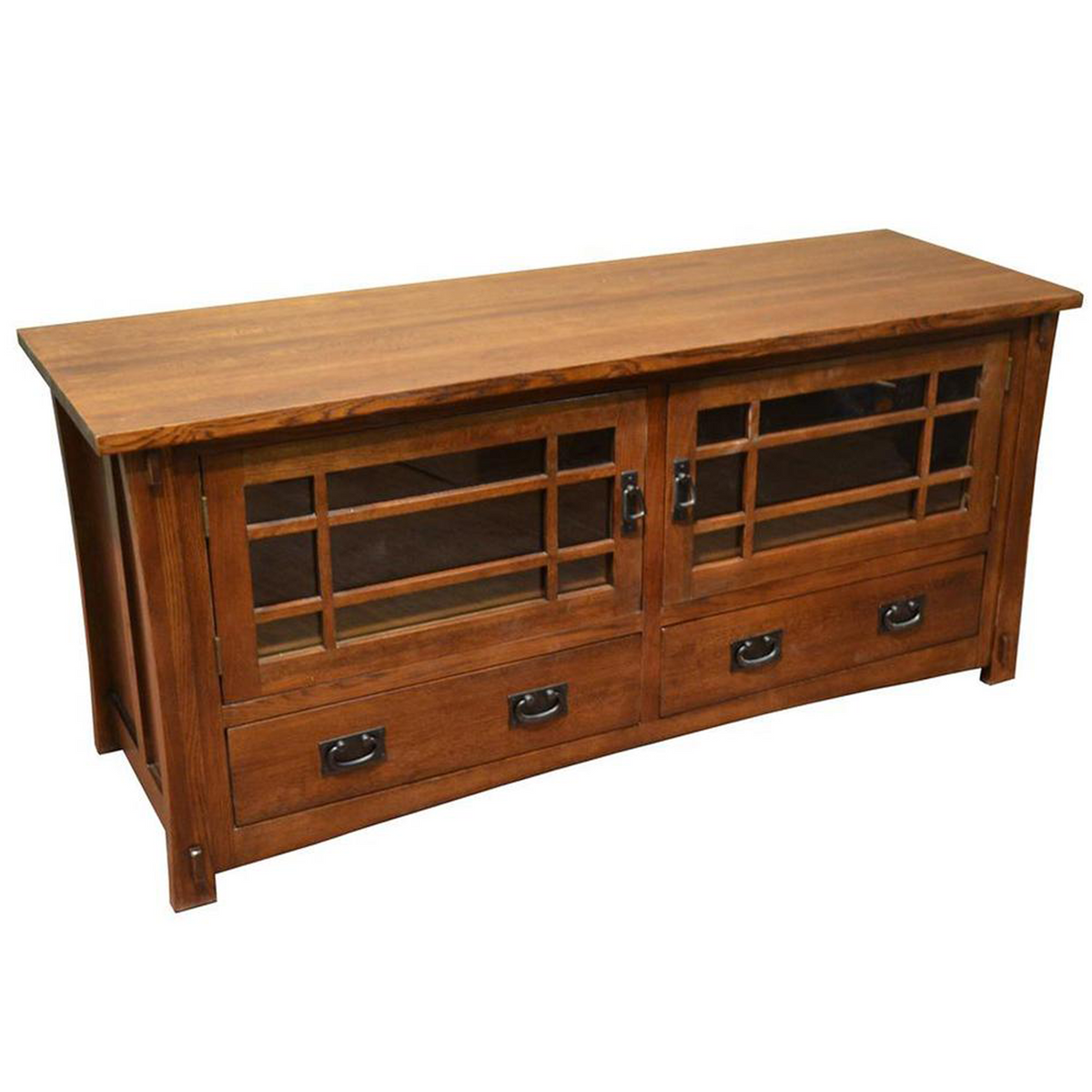 Mission Quarter Sawn Oak TV Stand - 60" (Pre-Order Micheal's Cherry)