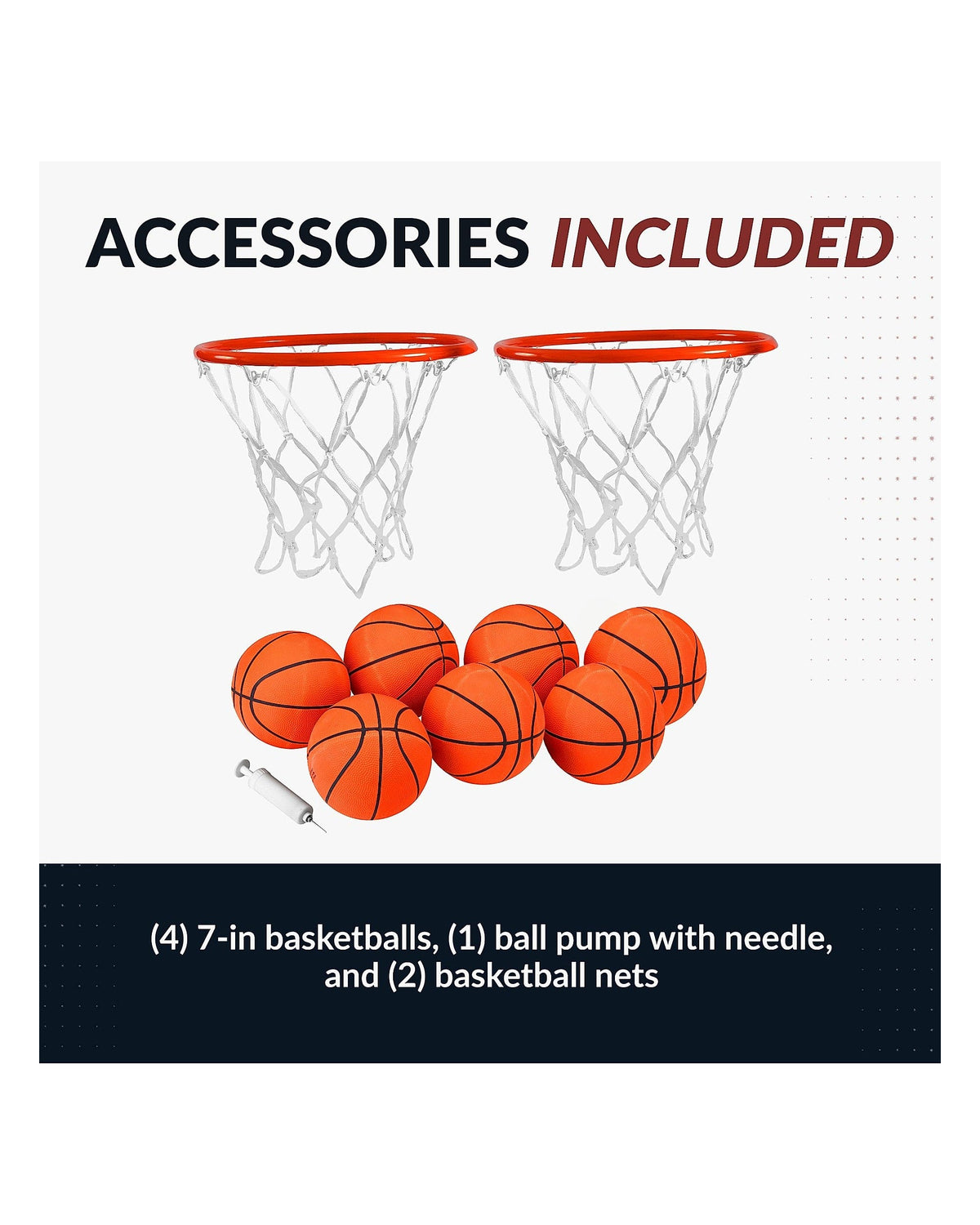 Hathaway Shot Pro Deluxe 81-in Electronic Dual Basketball Game