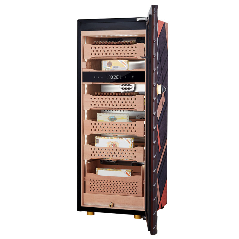 Afidano C5 Cigar Humidor - 1200-1500 Cigar Capacity - product view 2