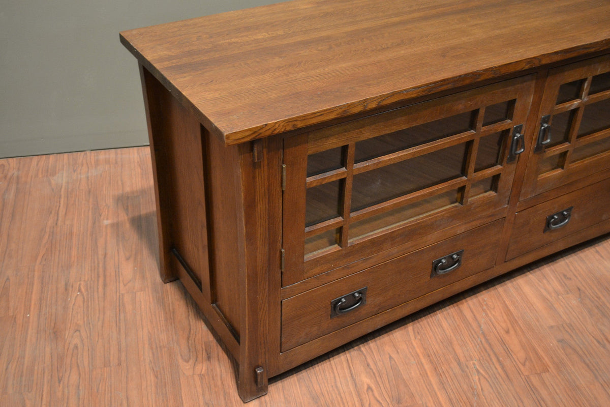 Mission Quarter Sawn Oak TV Stand - 60" (Pre-Order Micheal's Cherry)