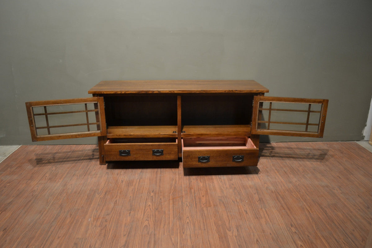 Mission Quarter Sawn Oak TV Stand - 60" (Pre-Order Micheal's Cherry)
