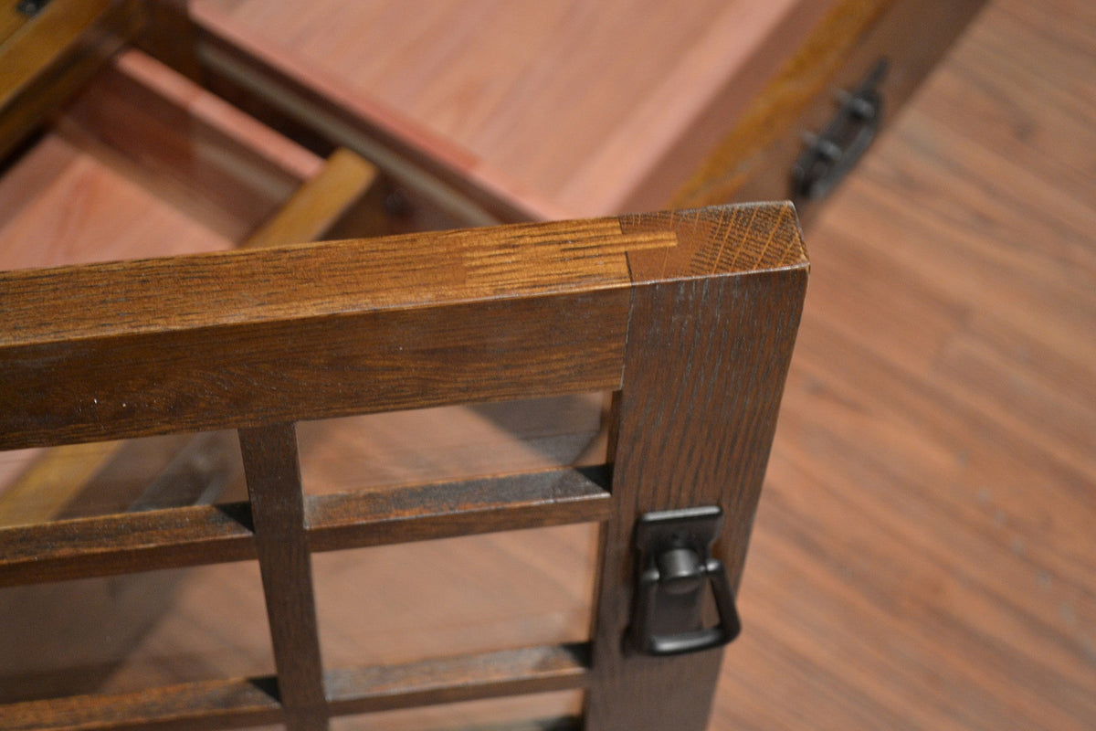 Mission Quarter Sawn Oak TV Stand - 60" (Pre-Order Micheal's Cherry)