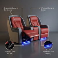 Luxora Elite Recliner Duo — infographic