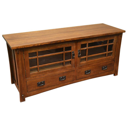 Mission Quarter Sawn Oak TV Stand - 60" (Pre-Order Micheal's Cherry)