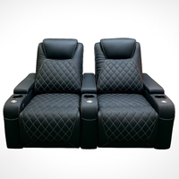 Home Theater Recliners Built for Cinema Comfort, Motorized Recline, USB Charging, LED Underglow