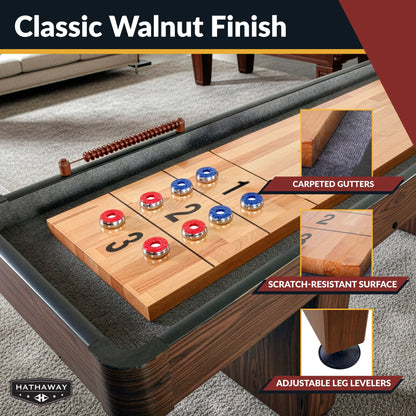 Hathaway Challenger Shuffleboard Table