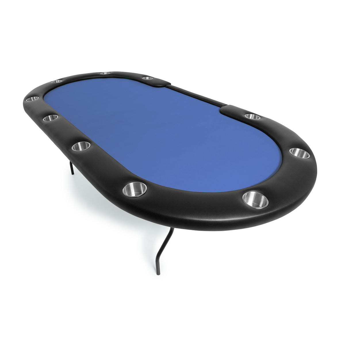 Aces Pro Tournament Poker Table - Blue Velveteen