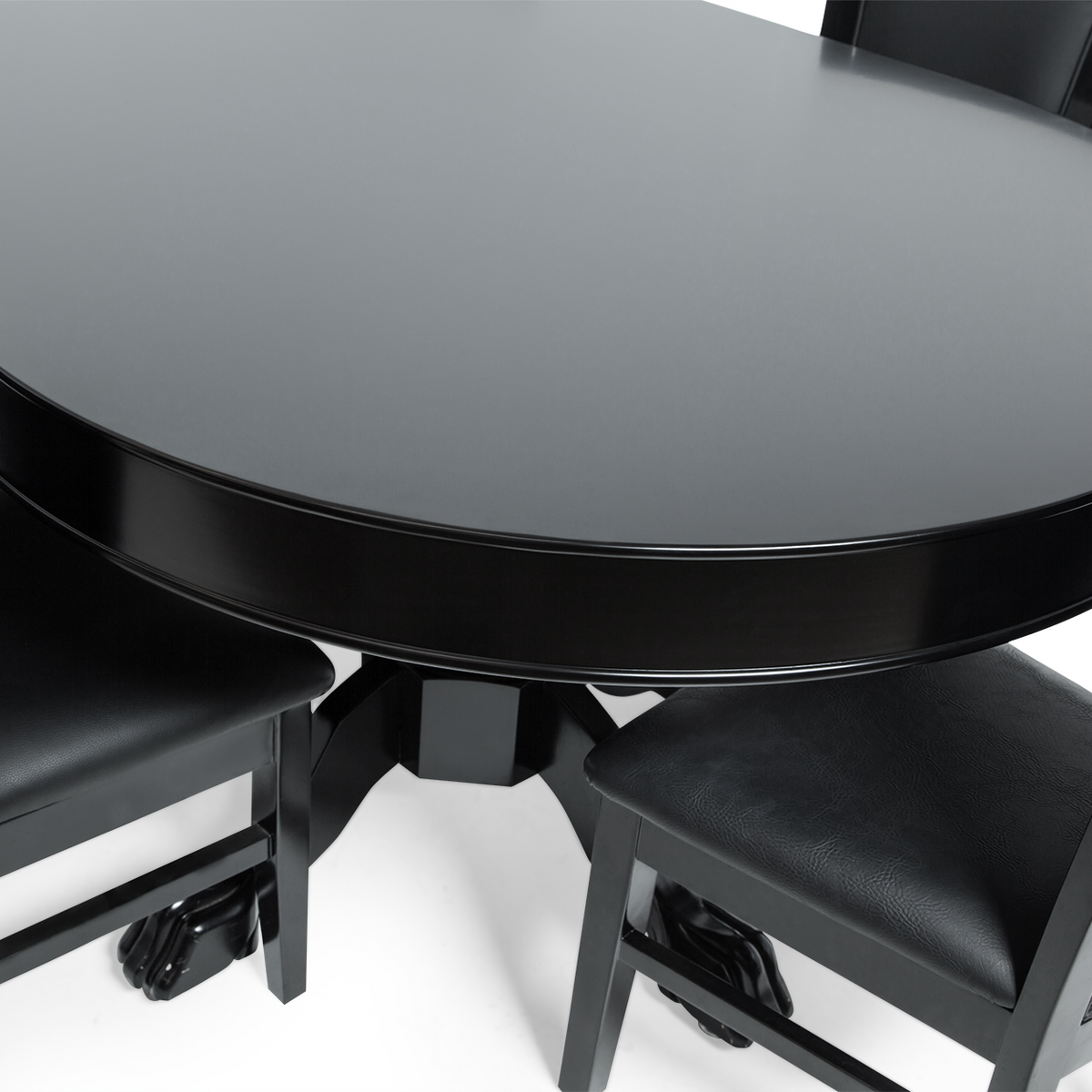 3-Leaf Oval Dining Top - Mahogany (Elite Alpha) - Default Title