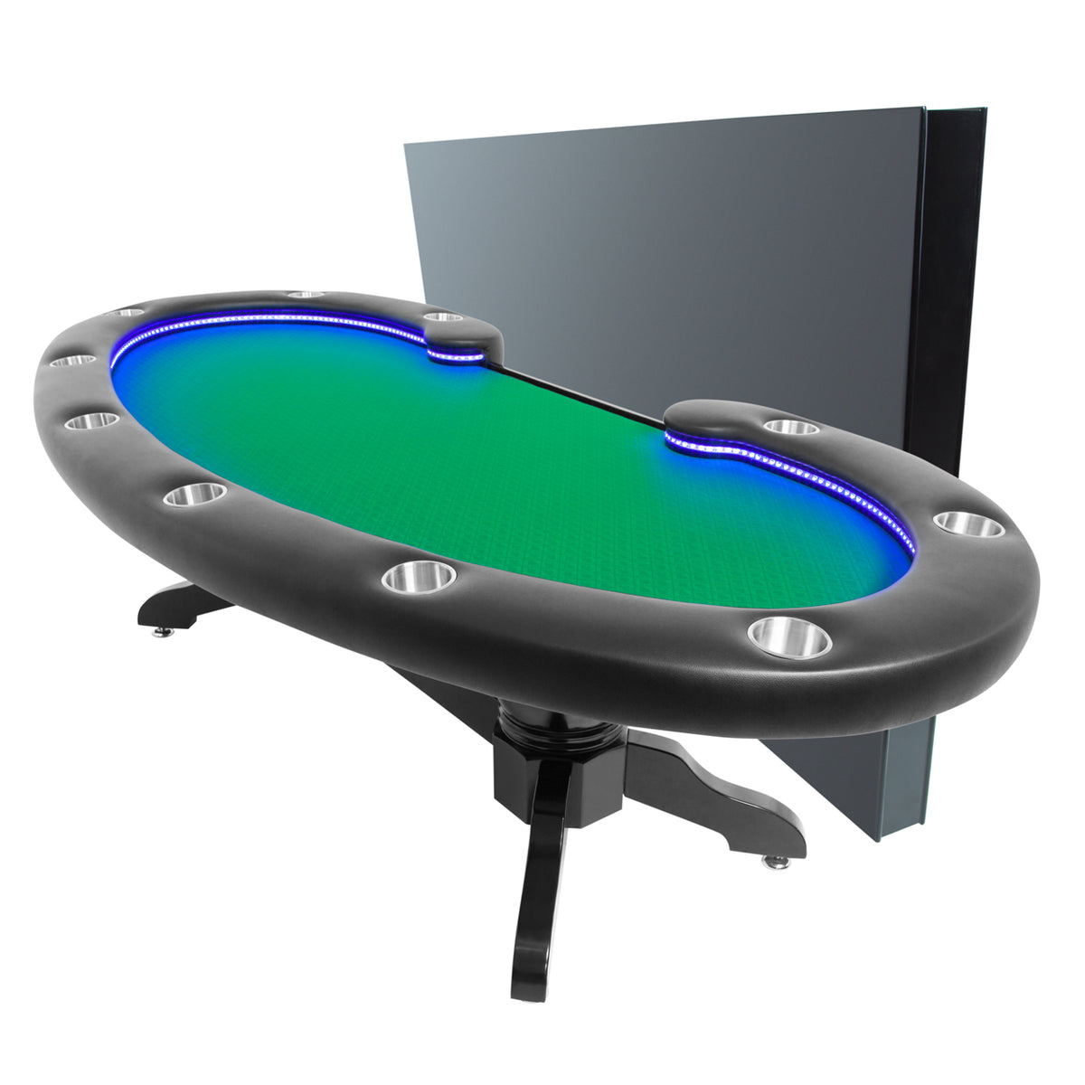 Lumen HD LED Poker Table - Green Suited Speed