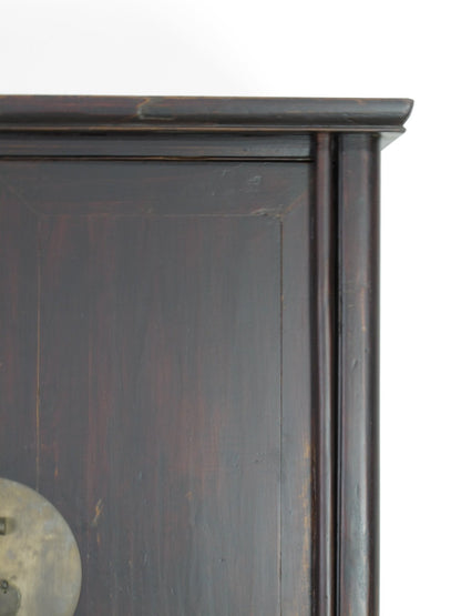 Hand Carved Apron Antique Chinese Cabinet