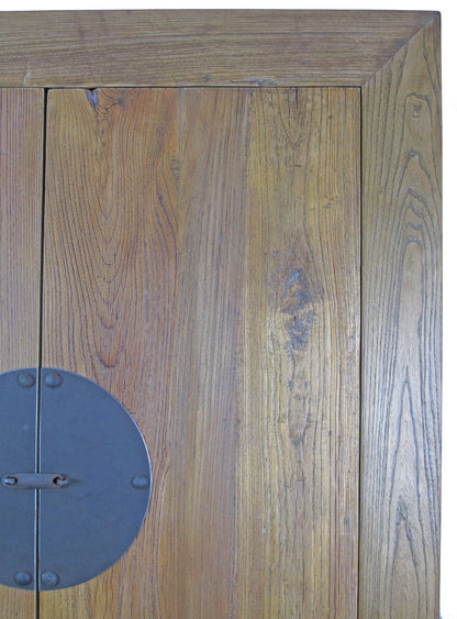 Square-corner Elm Cabinet