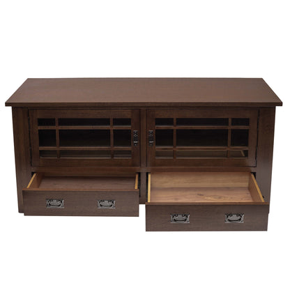 Mission Quarter Sawn Oak TV Stand - 60" (Pre-Order Micheal's Cherry)