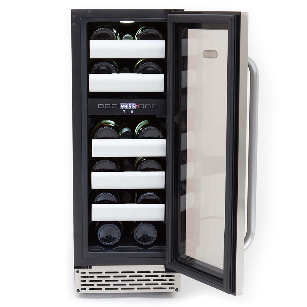 Whynter BWR-171DS Elite 17 Bottle Seamless Stainless Steel Door Dual Zone Built-in Wine Refrigerator - product image 3