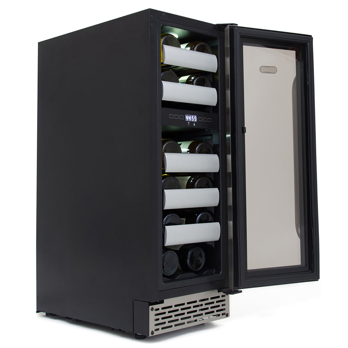 Whynter BWR-171DS Elite 17 Bottle Seamless Stainless Steel Door Dual Zone Built-in Wine Refrigerator - product image 4