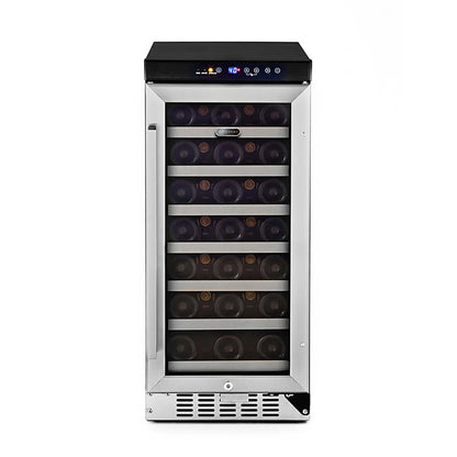 Whynter BWR-33SD 33 Bottle Compressor Built-In Wine Refrigerator - front view