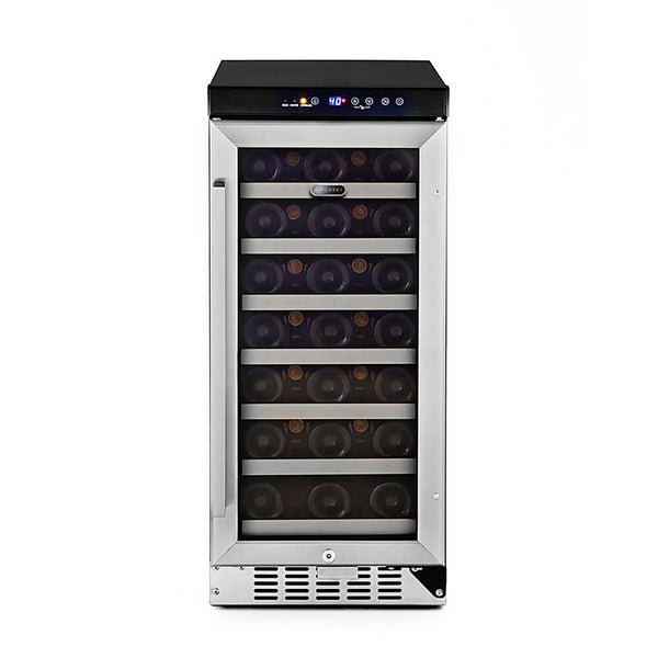 Whynter BWR-33SD 33 Bottle Compressor Built-In Wine Refrigerator - front view