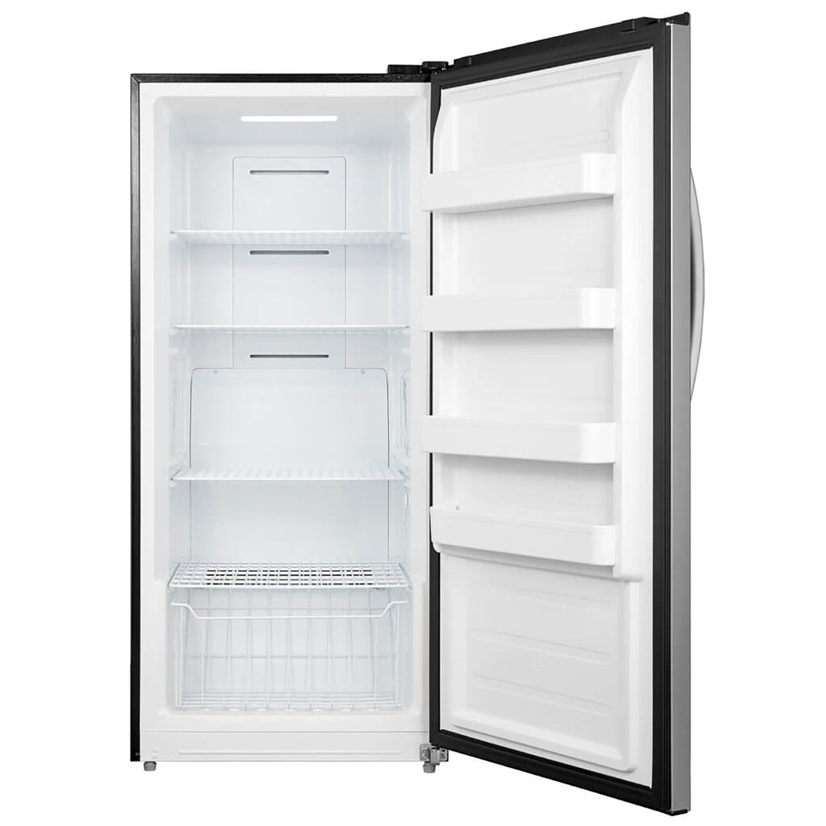 Whynter UDF-139SS/UDF-139SSa 13.8 cu.ft. Energy Star Digital Upright Convertible Deep Freezer/Refrigerator - Stainless Steel - product image 4