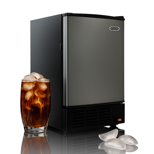 Whynter UIM-155 15" Built-In Ice Maker in Stainless Steel - front view
